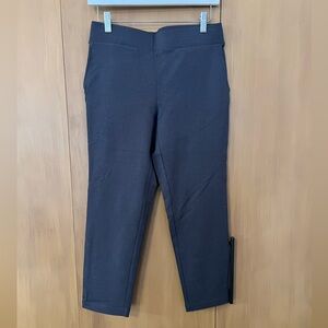 JJill Pure Jill Slim Leg Cropped knit pants. Granite (GRAY). XS. NWT